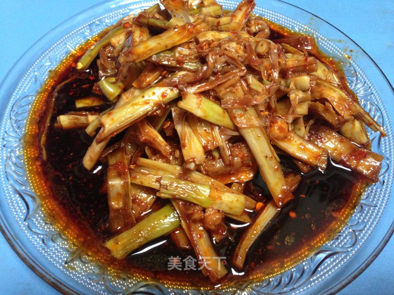 Fresh Bamboo Shoots with Red Oil recipe