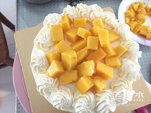 Mango Butter Cake recipe