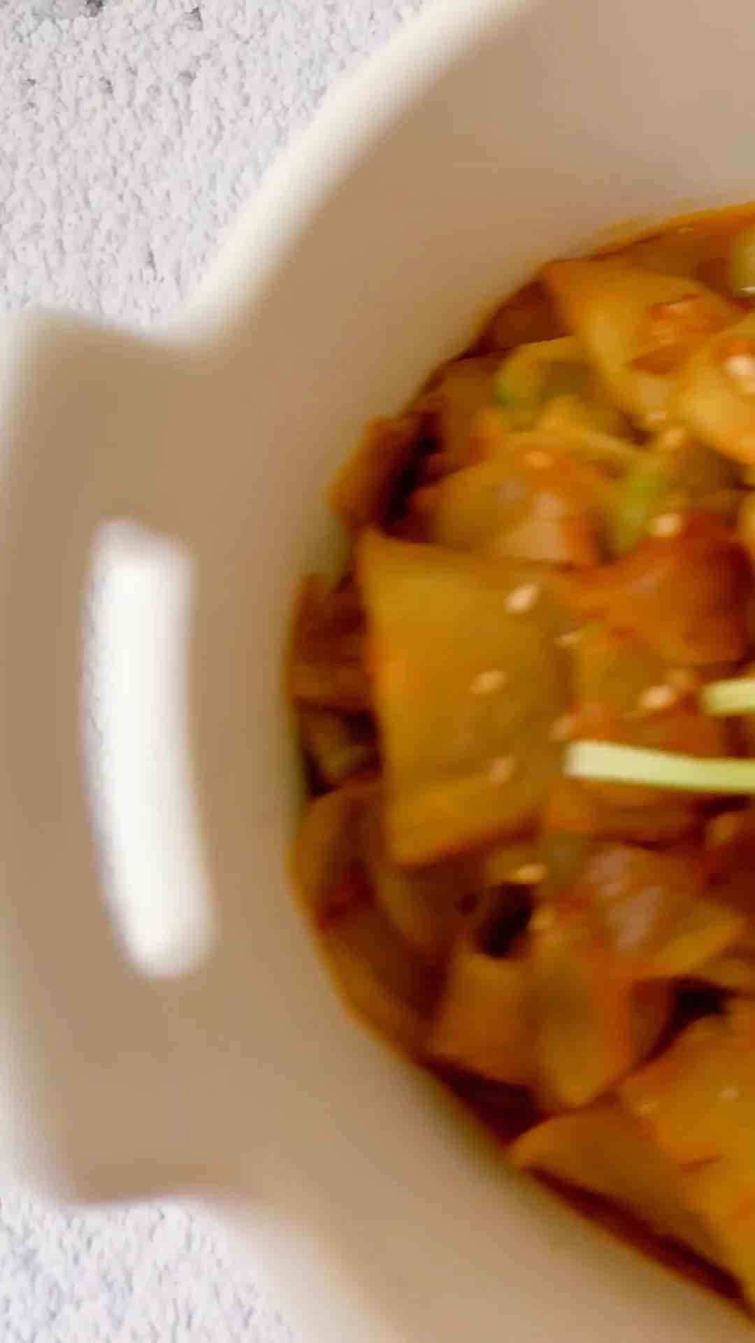 Stir-fried Vegetable with Pleurotus Eryngii Shrimp, Clam Sauce recipe