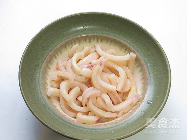 Squid Fried Winter Melon Skin recipe