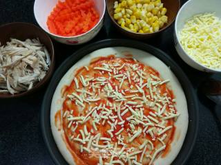 # Fourth Baking Contest and is Love to Eat Festival# Carrot, Corn and Chicken Pizza recipe