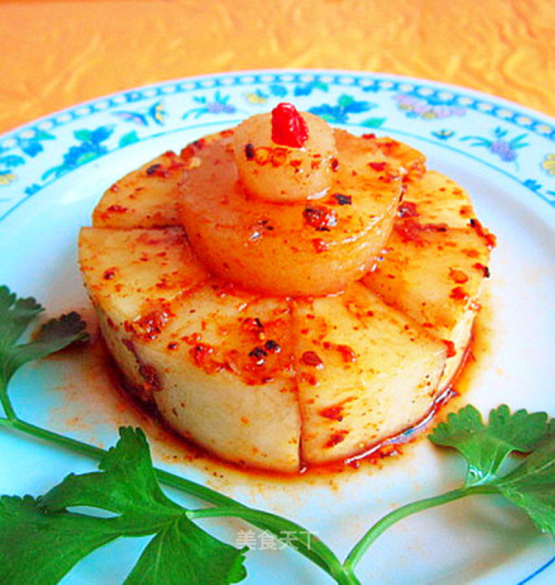 Refreshing Appetizer ------ Radish recipe