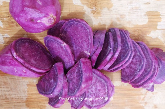 Purple Sweet Potato Bread recipe