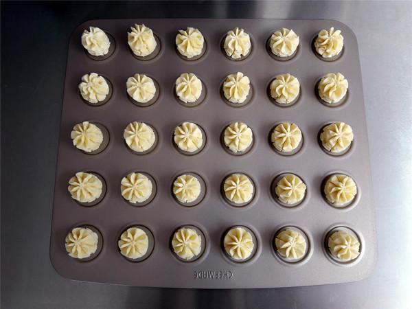 Genting Flower Cookies recipe