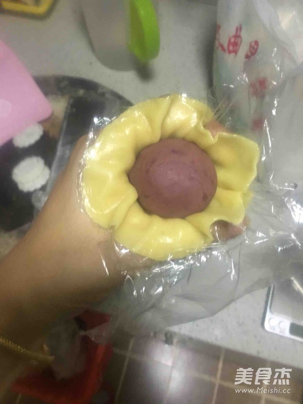 Purple Sweet Potato Mooncake recipe