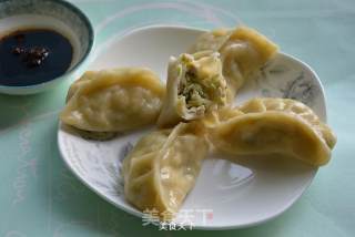Steamed Dumplings with Cucumber and Shrimp Skin recipe