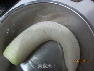 Sweet and Sour Radish Made for The First Time recipe