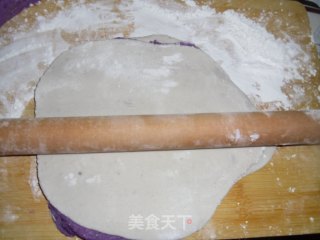 Purple Sweet Potato Taro Balls recipe