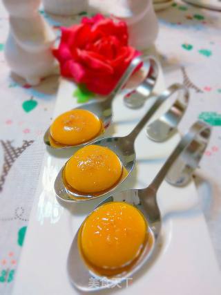 Molecular Cuisine --- Fried Mango Egg recipe