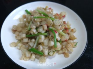 Hot and Sour Lotus Root Strips recipe