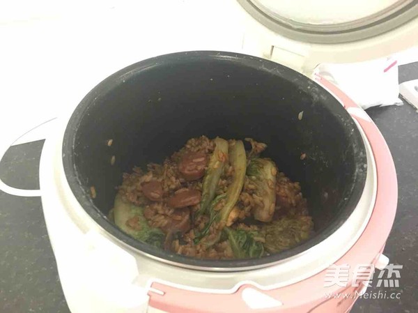 Sausage Claypot Rice recipe