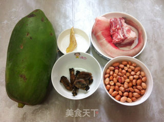 Pigtail Peanut Papaya Soup recipe