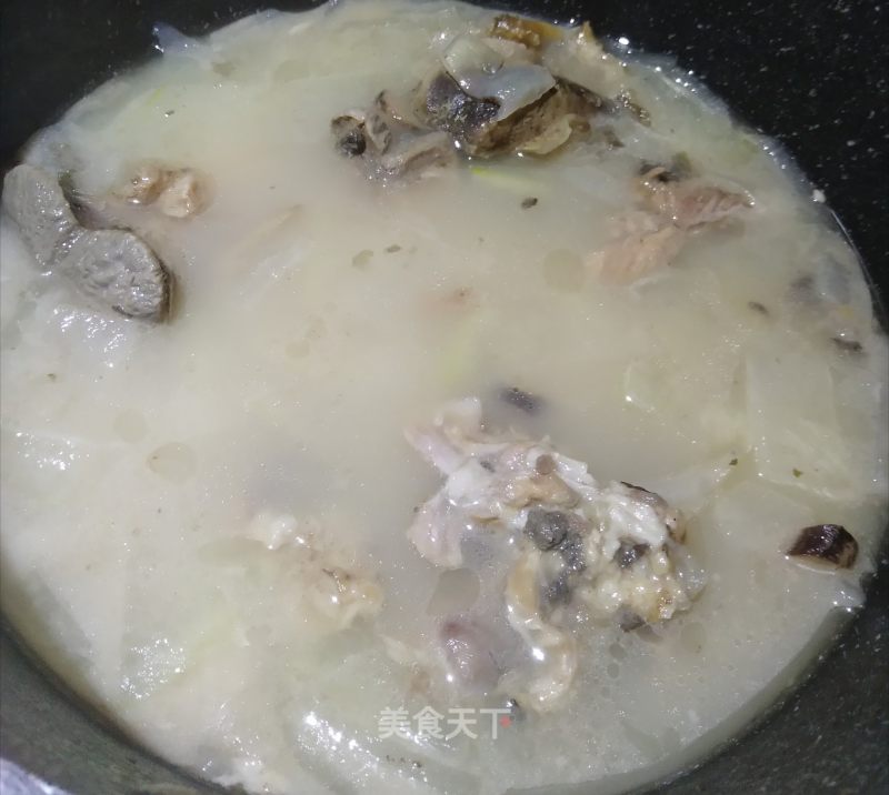 Stick Bone Mushroom and Winter Melon Soup