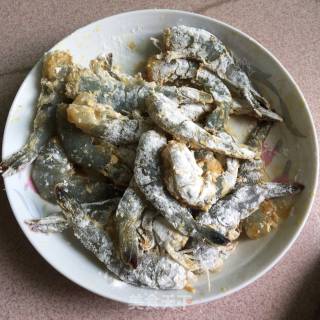 Salt and Pepper Potato Shrimp recipe
