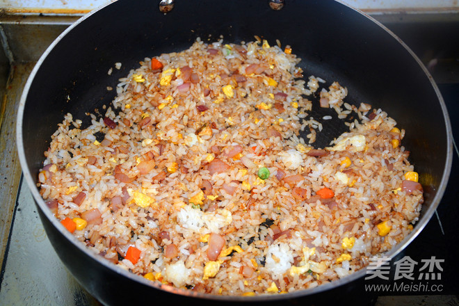 Mixed Vegetable Fried Rice recipe