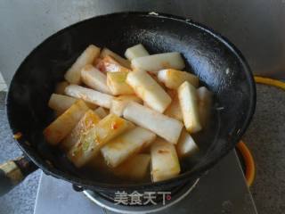 Braised Winter Melon with Thai Spicy Sauce recipe