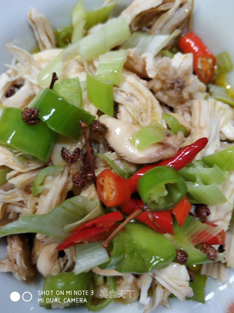 Mixed Chicken Shreds recipe
