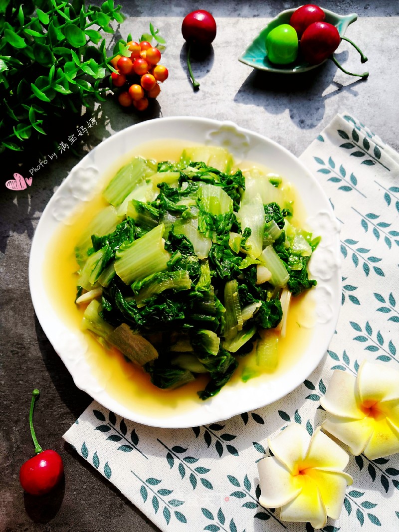 Vegetarian Stir-fried Chinese Cabbage recipe