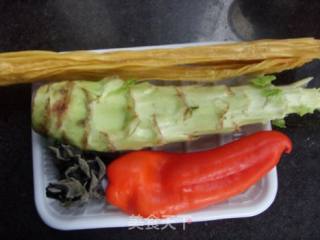 Vegetarian Fried Lettuce recipe