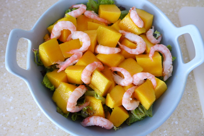 Mango Arctic Shrimp Salad recipe