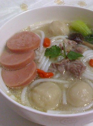 Chicken Soup Rice Noodles