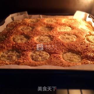 #aca烤培明星大赛# Banana Coconut Cake (low Sugar and Low Oil) recipe