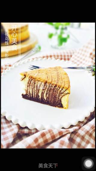 #新良first Baking Competition#zebra Pattern Chiffon Cake recipe