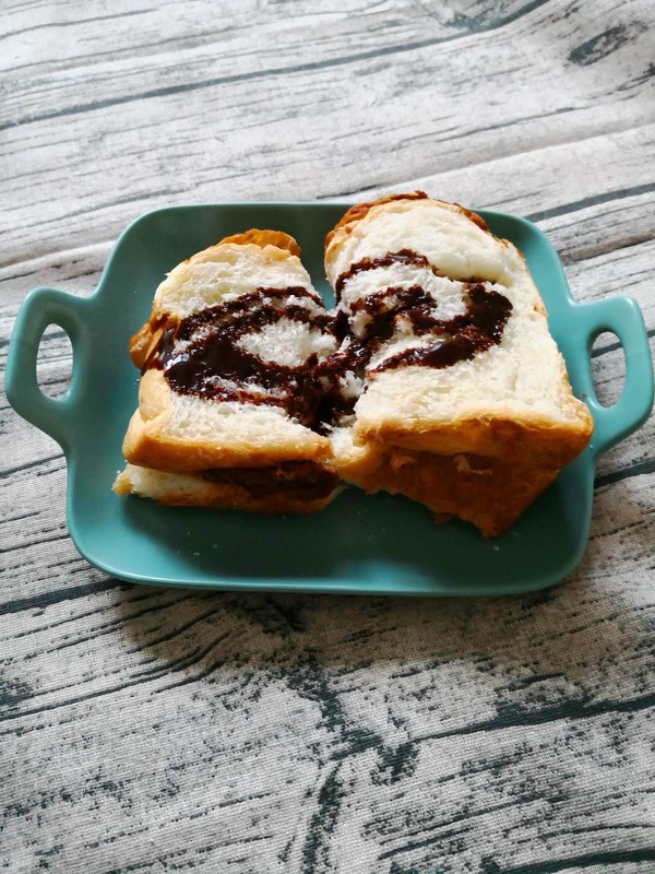 Homemade Bean Paste Chocolate Rolls recipe