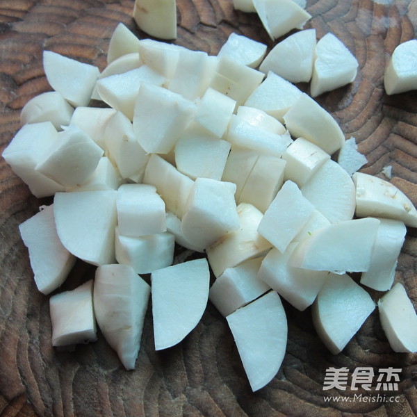 Boiled Diced White Radish recipe