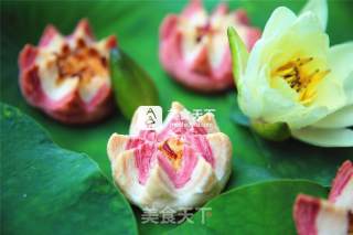 #aca烤明星大赛#lotus Pastry recipe