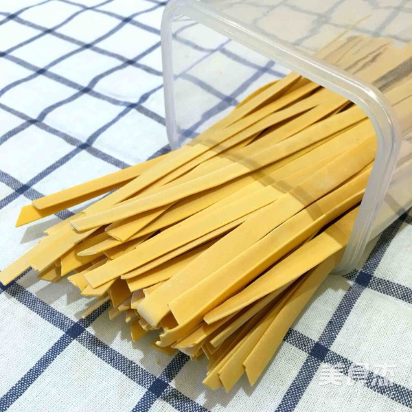 Handmade Vegetable Noodles recipe