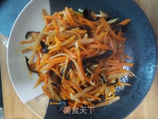 Vegetarian Stir-fried Three Silk recipe