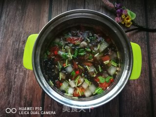 Tomato, Seaweed and Winter Melon Soup recipe