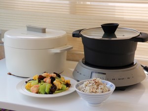 Healthy Low-calorie Home Cooking——scrambled Eggs with Shrimps, Lettuce, Fungus [panasonic Split Rice Cooker] recipe