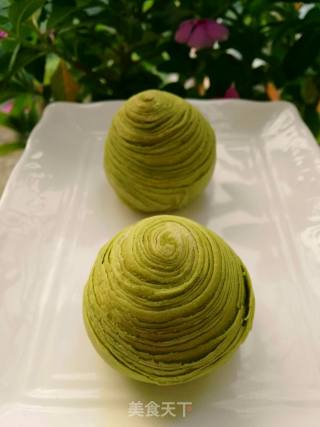 Matcha Spiral Pastry recipe