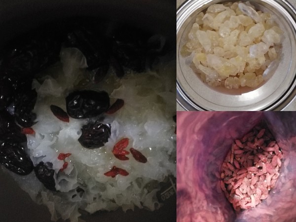 Tremella, Red Date, Wolfberry Soup recipe