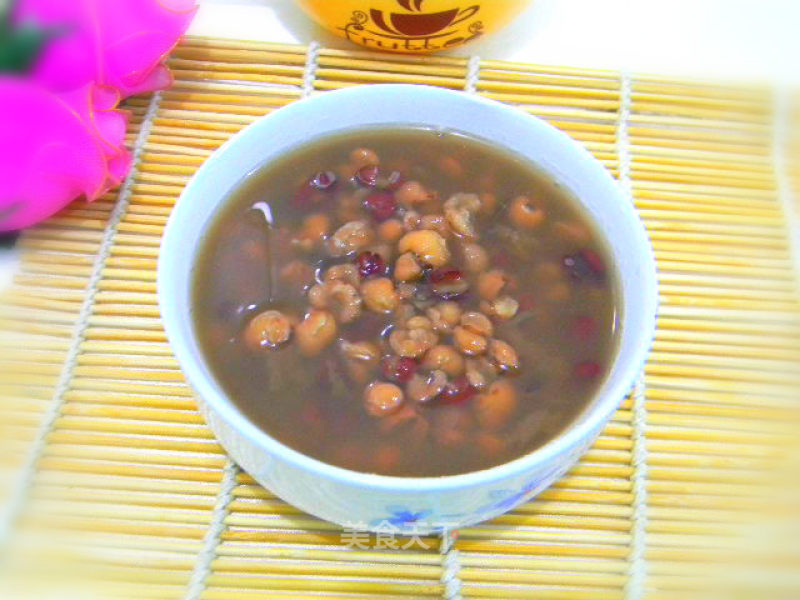 Barley, Red Bean and Red Date Congee recipe