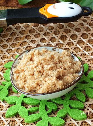 Homemade Pork Floss recipe