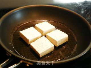 Shrimp Stuffed Tofu Corner recipe