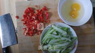 Loofah Scrambled Eggs recipe