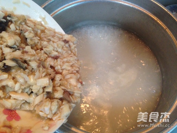 Cantonese Fish Paste Congee recipe