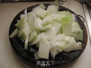 Oil-free Winter Melon Clam Soup recipe