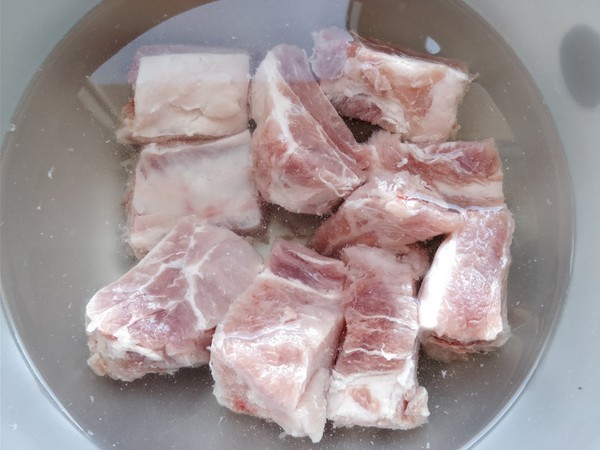 Braised Pork Ribs with Carob recipe