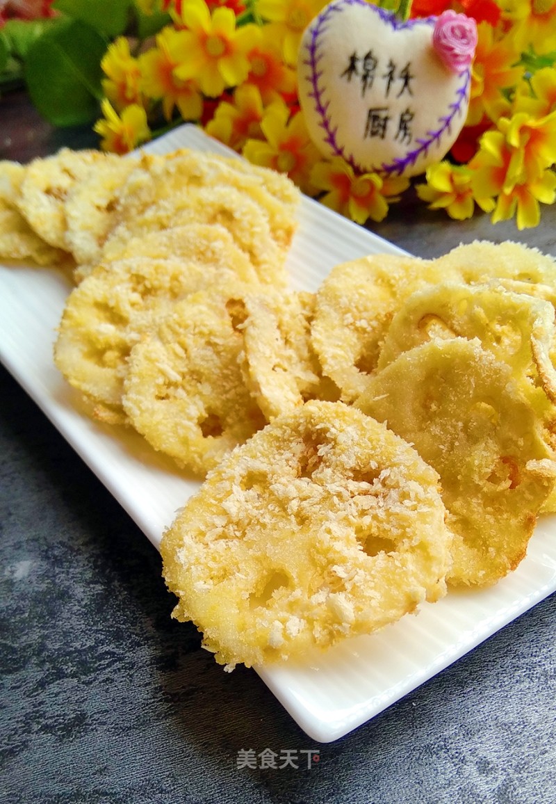 Crispy Fried Lotus Root recipe