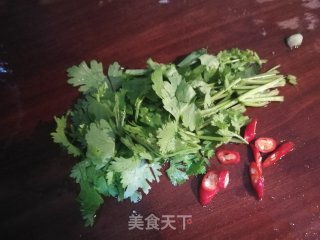 Cucumber and Coriander Mixed with Vermicelli recipe