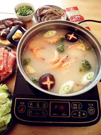 Shrimp Hot Pot recipe