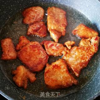 Pan-fried Plum Pork Slices recipe