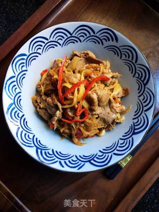 Fried Pork with Ginger recipe