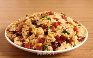 Fried Rice with Sausage and Egg recipe