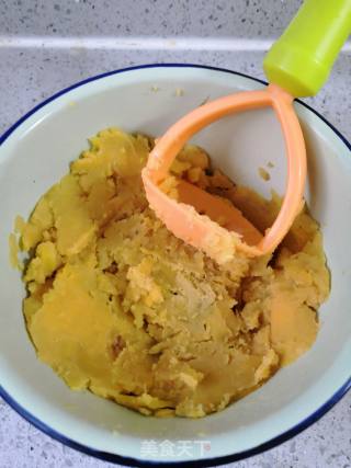 Baked Sweet Potato with Coconut Cheese recipe